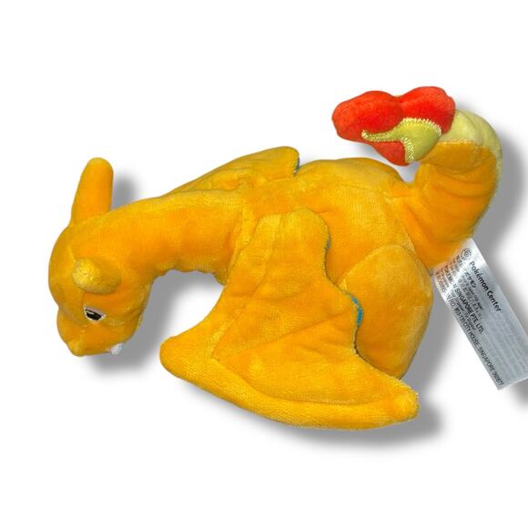 Pokemon Plush Charizard Stuffed Animal Dragon Fire Flying Nursery Bedroom 6" Toy - Picture 5 of 10